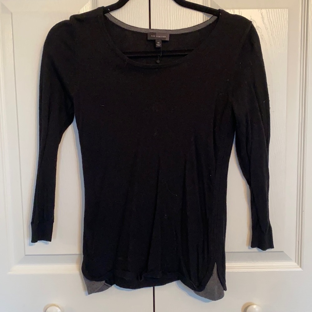 Black sweater, XS, new condition